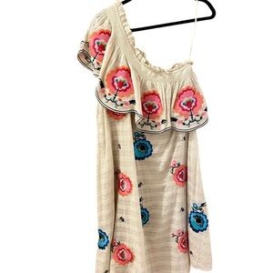 Anthropology, Plenty by Tracy Reece, Medium Petite, One Shoulder Dress, …